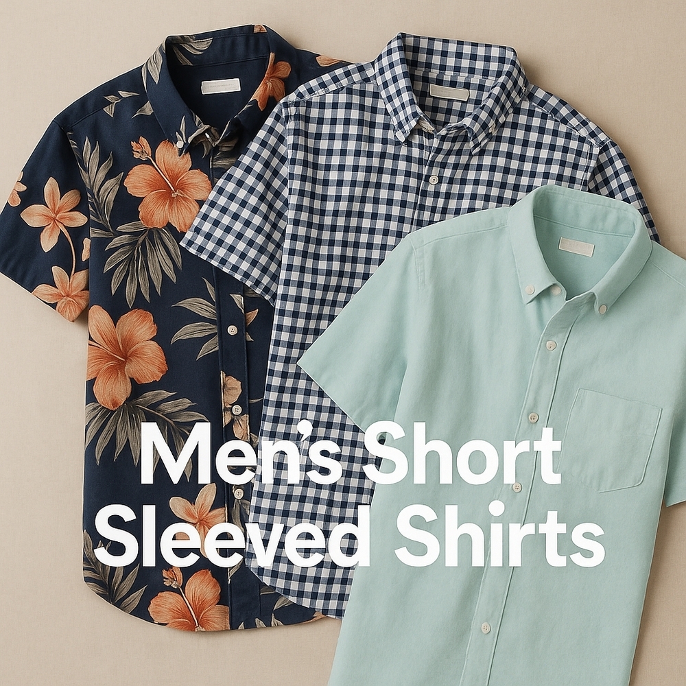 Mens Short Sleeved Shirts